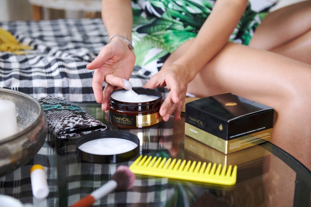 Nanoil топ маски с кератин